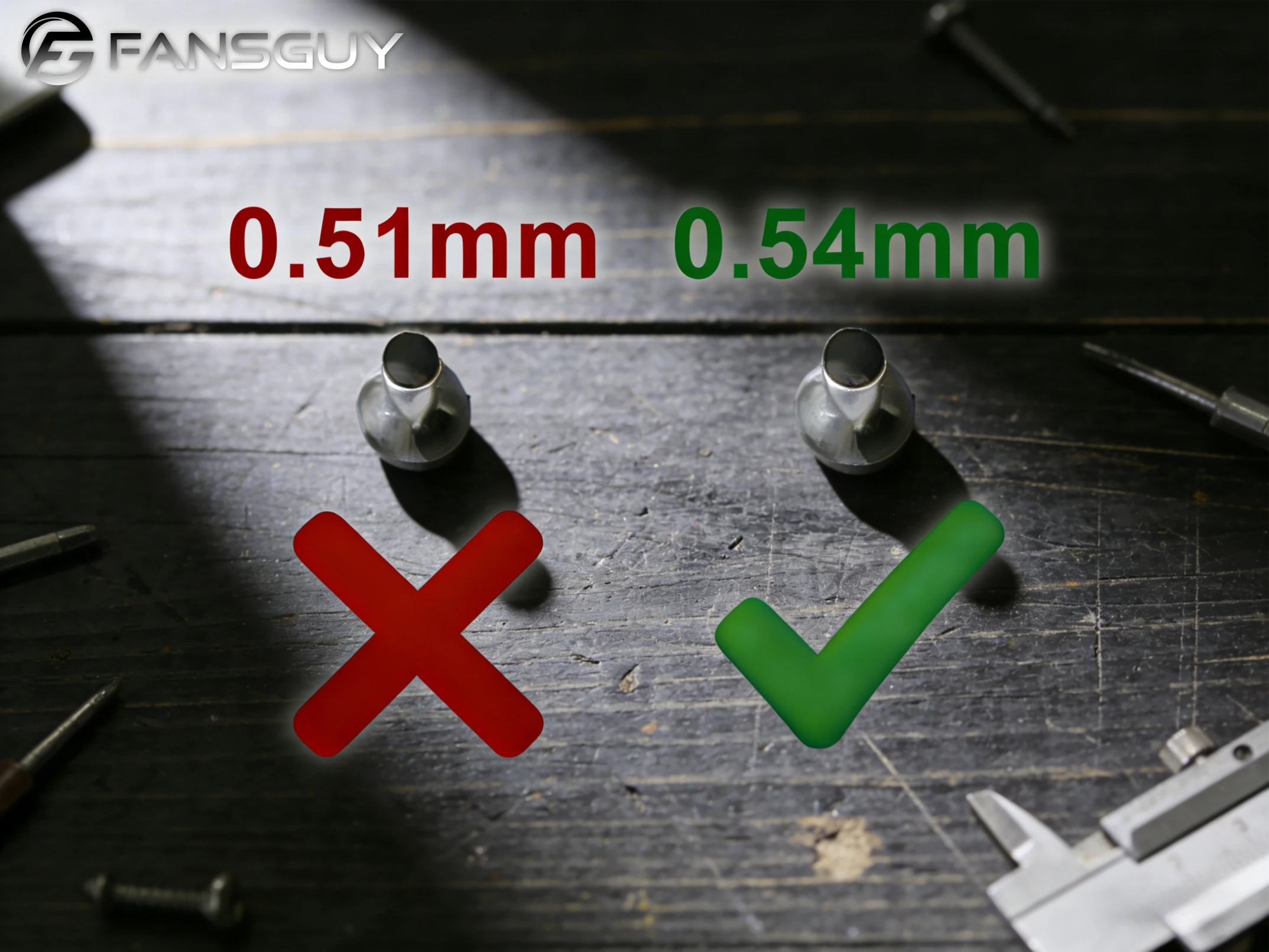 FANSGUY Hochpräzise 1/64 Erwachsenen-Automodell-Radteile Hohlwelle 0,79mmx18mm-30mm Mit 0,54mm Durchmesser Wellenbolzen – Detail 2