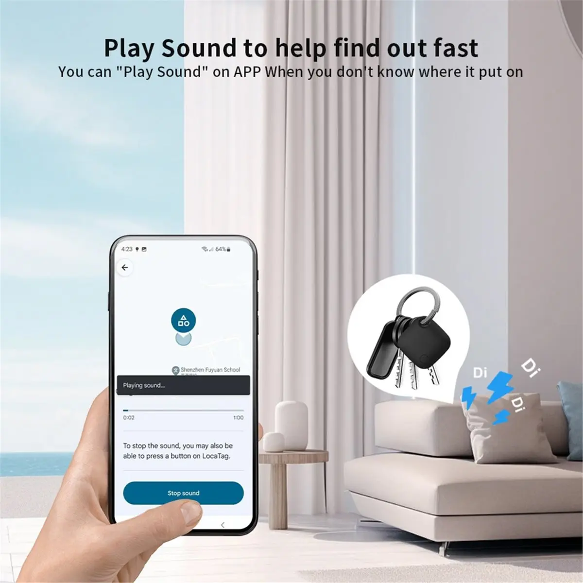 618 Mega Sale Bluetooth GPS Tracker for Android Devices Tag Work for Google Find Hub App Finder Anti Lose Smart Tag