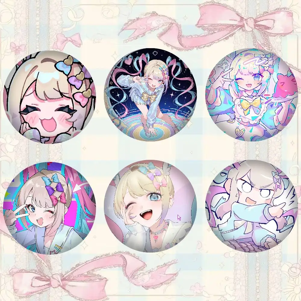 HOT S-Streamer Game O-Overload Badges Round Exquisite Badge Brooches Creative Pins For Clothes Hat Backpack Gift Accessories