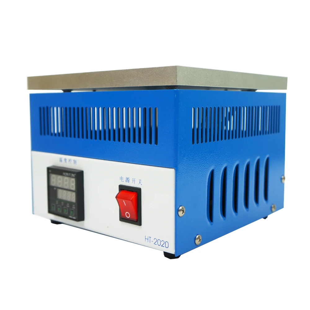 

LYBGA 800 Вт Honton HT-2020, предварительный нагреватель, нагревательная пластина с постоянной температурой для BGA, горячая плита для реболлинга 220 В 110 В