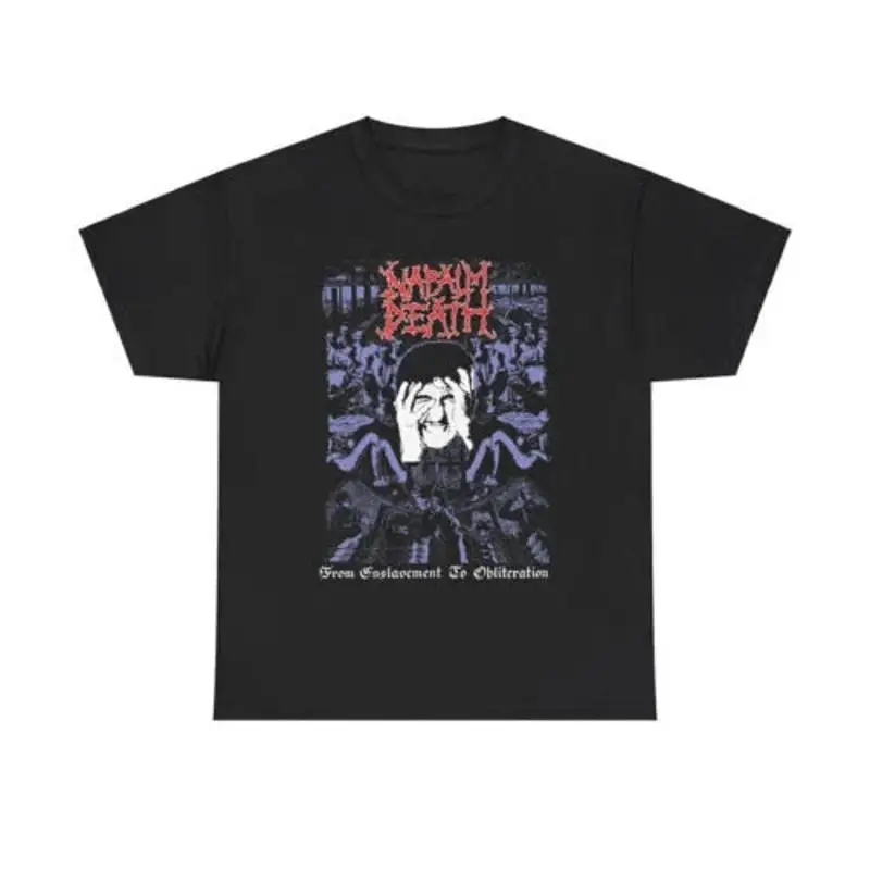Napalm Death Grindcore From Enslavement To Obliteration T-Shirt