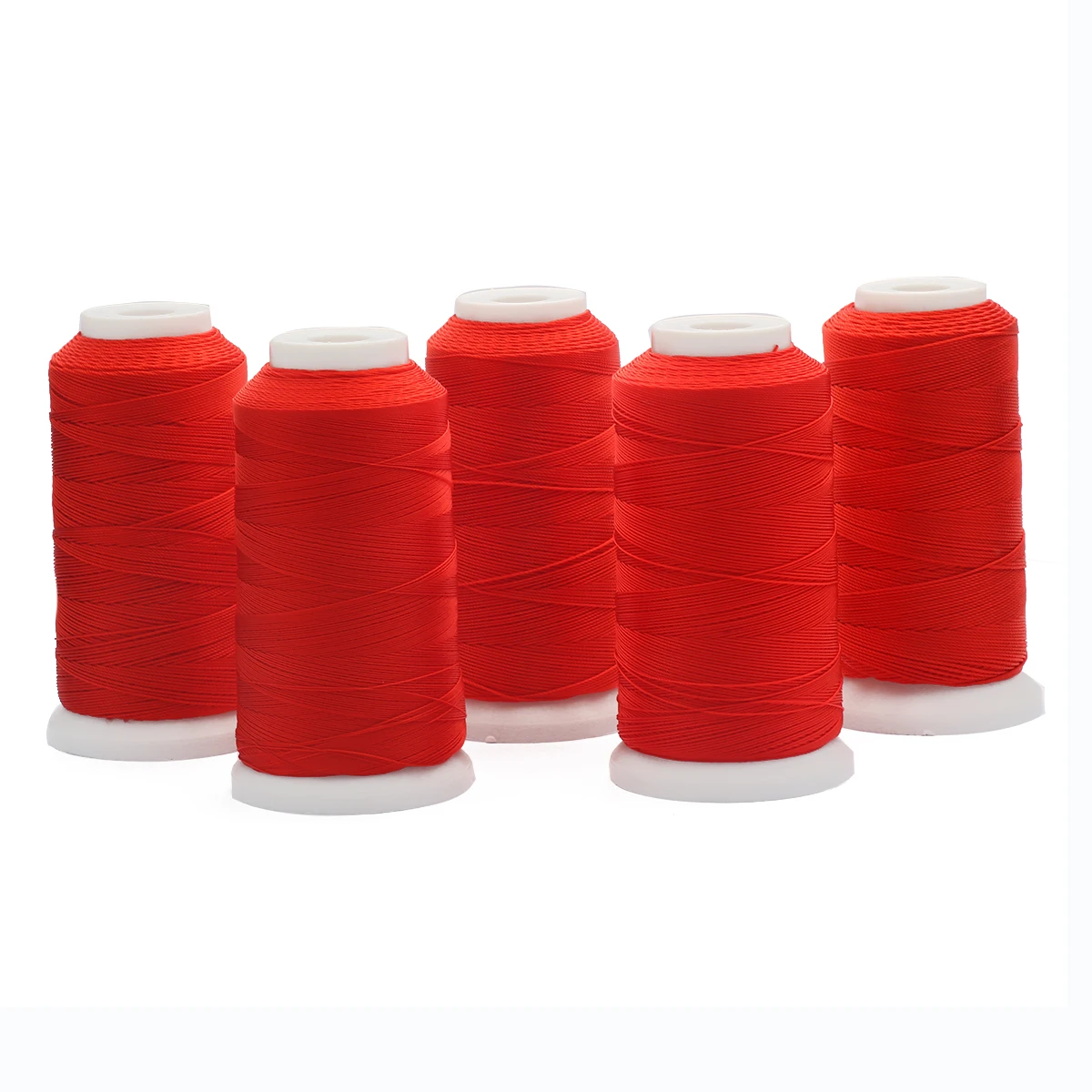 Red Nylon Cord Beading Thread Chinese Knot Macrame Cord Bracelet Braided Rope String For Jewelry Making DIY Craft Tassel
