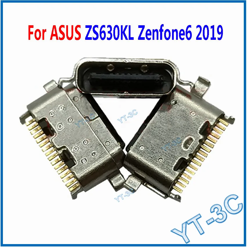 4PCS New Laptop Type-C Jack USB Connector Socket Charging Port Power Plug For ASUS ZS630KL Zenfone6 2019