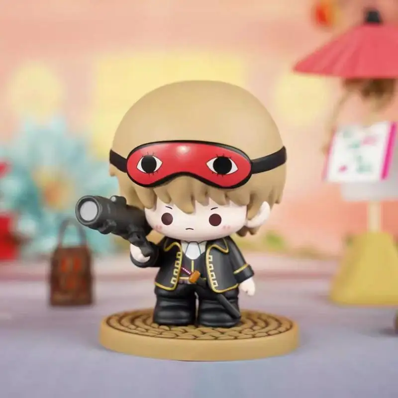 Mailovvie Gintama Yorozuya Series Blind Box Cute Chibi Figure Collectible Doll Desktop Ornament Toy Anime Fans Birthday Gift view 6
