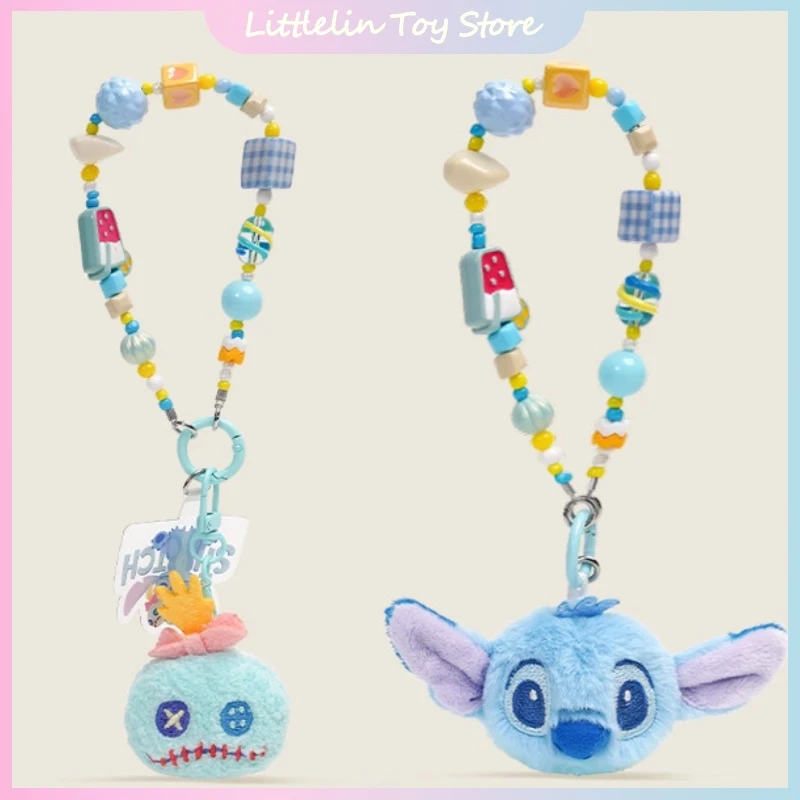 

Genuine Potdemiel Disney Stitch Judi Nick Cute Plush Doll Phone Chain Wrist Strap Bag Pendant Ornament Girl'S Birthday Gift