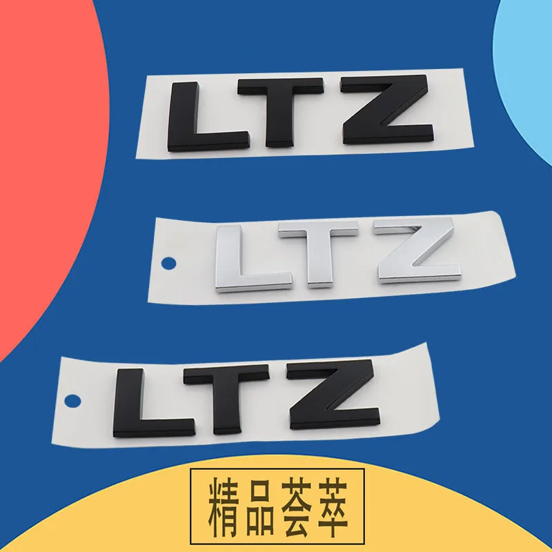 3D Car Styling LTZ Door Fender Rear Decal Emblem Badge Sticker