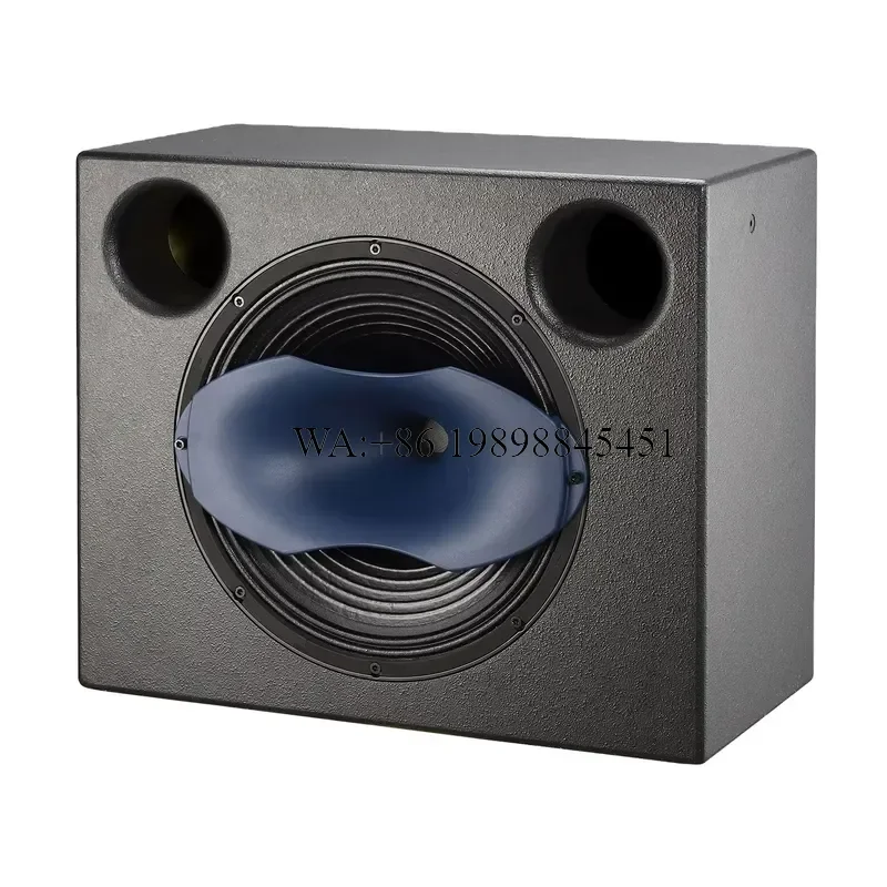 WMWMNU HZaudio CM1 15inch Professional 2-Way Passive Neodymium Loudspeaker 500W Output Wood Enclosure Point Source