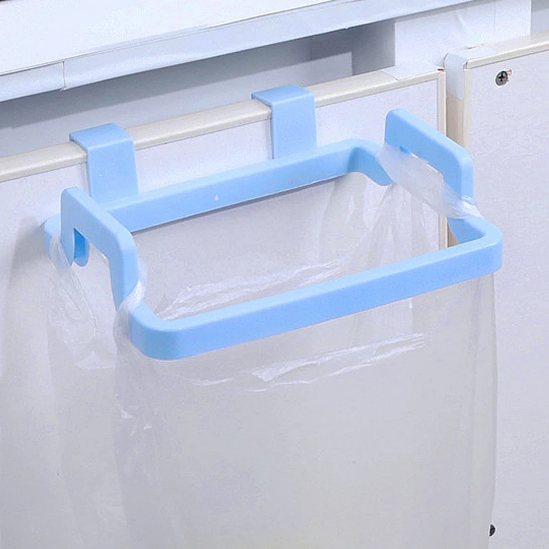 

1Pc Garbage Bag Holder Kitchen Cabinet Door Hanging Plastic Cloth Holder Home Storage Plastic Garbage Bag Holder Kitchenware