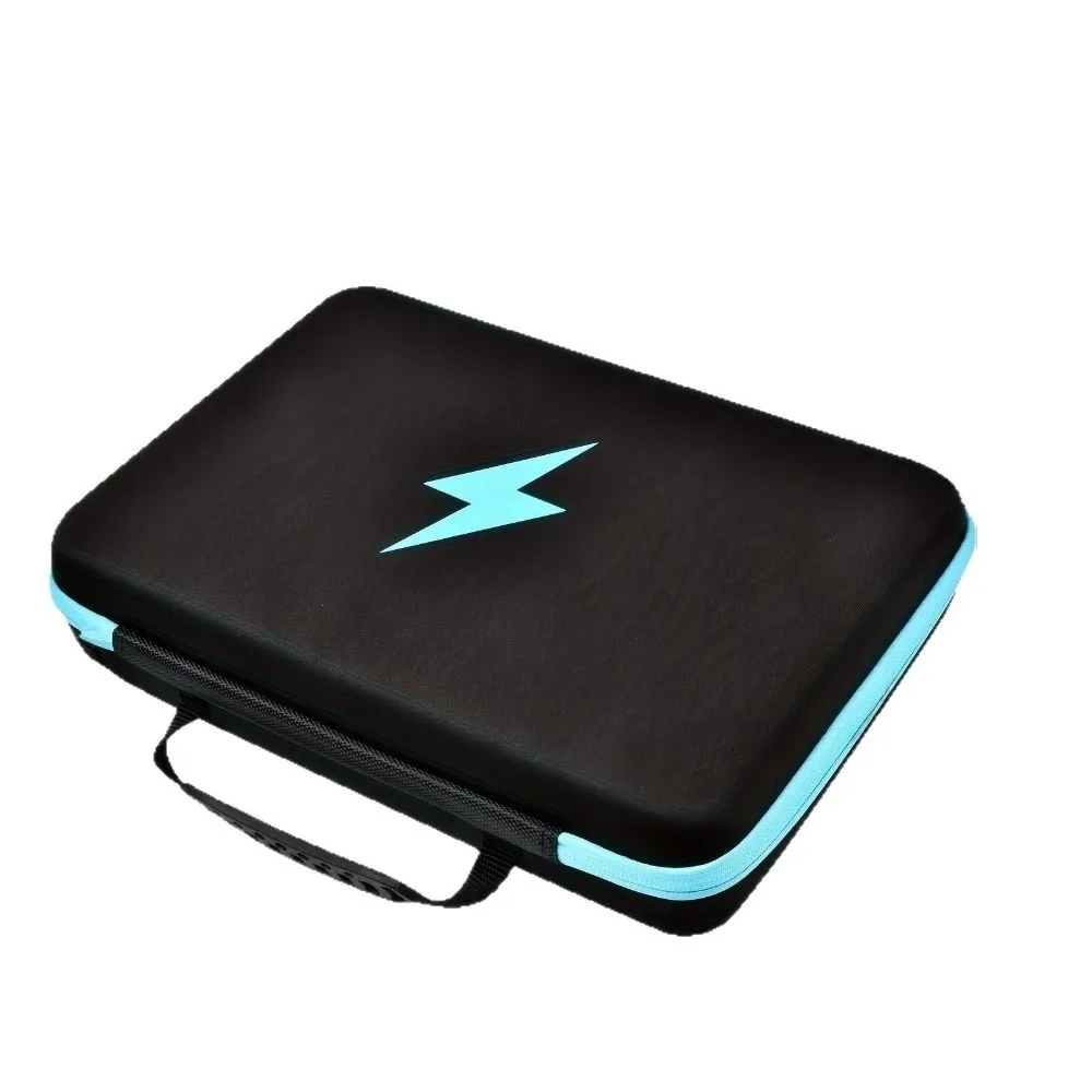 Hard Shell Battery Organizer Case Shockproof Sponge Insert Battery Organizer Dustproof Battery Carrying Case For Home Storage