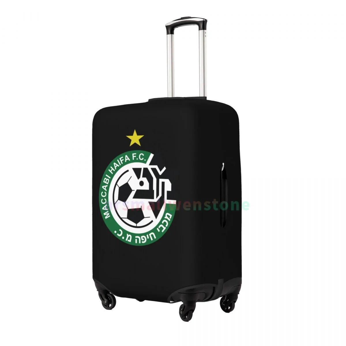 Maccabi Haifa Pattern Luggage Cover Suitcase Protector Thicken Elasticity Dust Covered Anti-scratch Protective Case 18-32 Inch