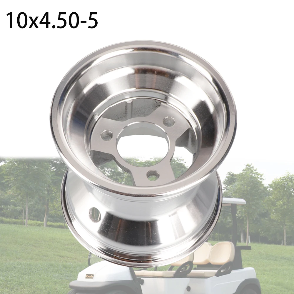 

Kart Aluminium Alloy Rims 10x4.50-5 125mm Front Wheel Hub 5 Inch For Go-kart 4 Drift ATV Racing Golf Buggy Trike Slick Quad Bike