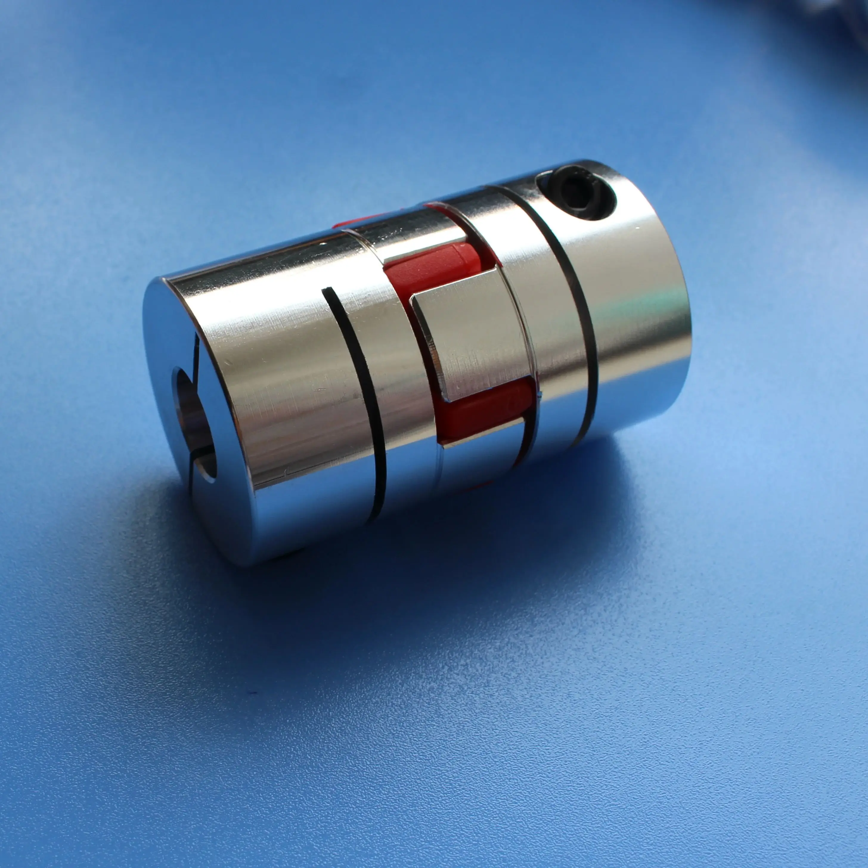

D40 L66 Aluminium Plum Shaft Coupling Motor Connector CNC Flexible Coupler 8/10/12/15/18/19/20/22mm