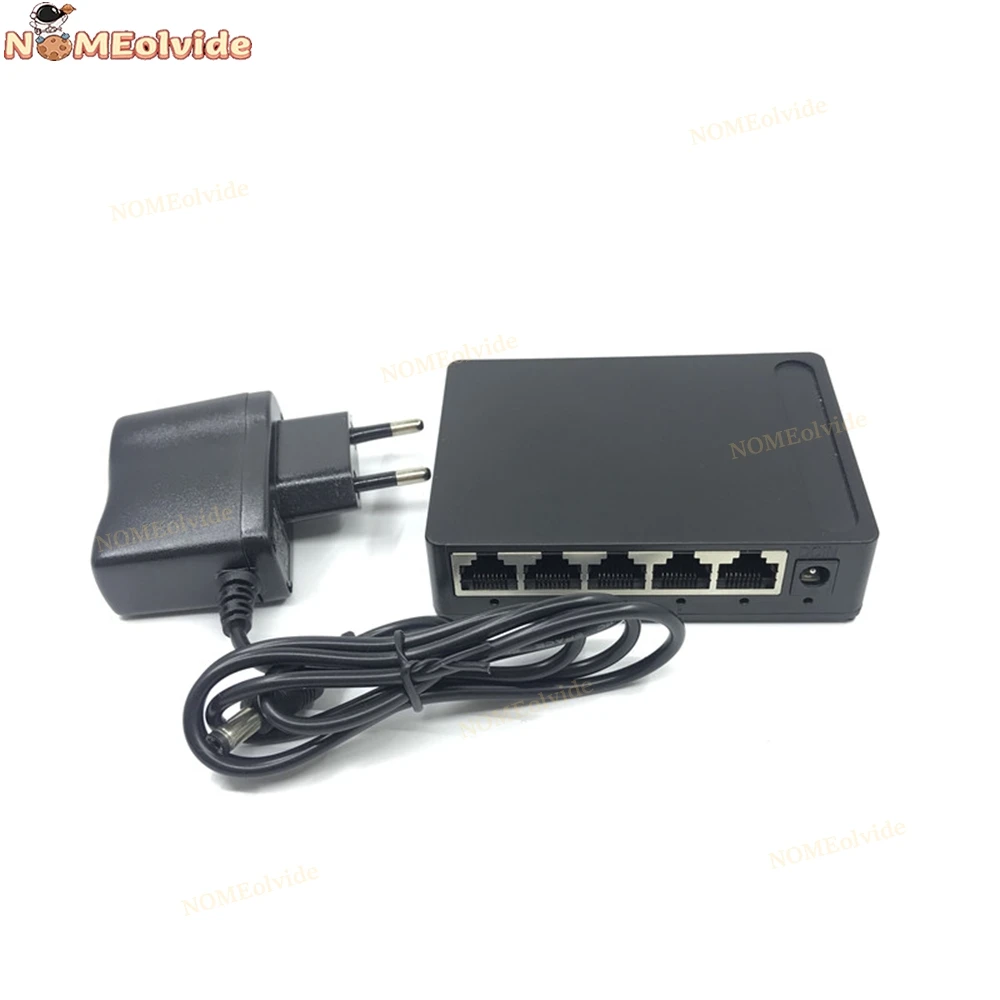 

best Gigabit Ethernet Switch OEM factory Outlet Brand 5 Port cheapest network switches 10/100/1000mbps US EU plug switch lan