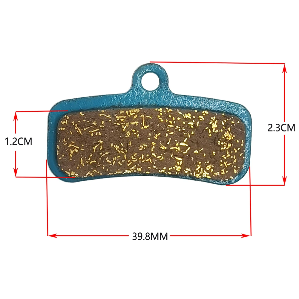 5 Pairs Of Bicycle Brake Pads For D03S D02S Saint BR-M810 BR-M820 Deore XT BR-M8020 BR-M8120 Series Brake Pads Replacement Parts