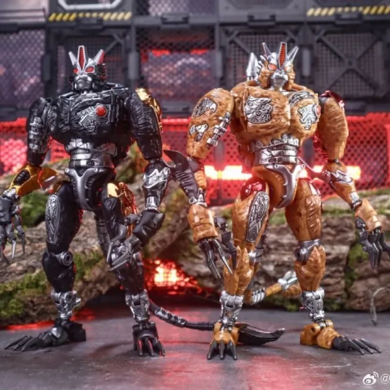 

TransArt Toys Transformation TA BWM-09 BWM09 BWM-09B Black Cheetor Third Generation Beast Wars Machines Figure Toys