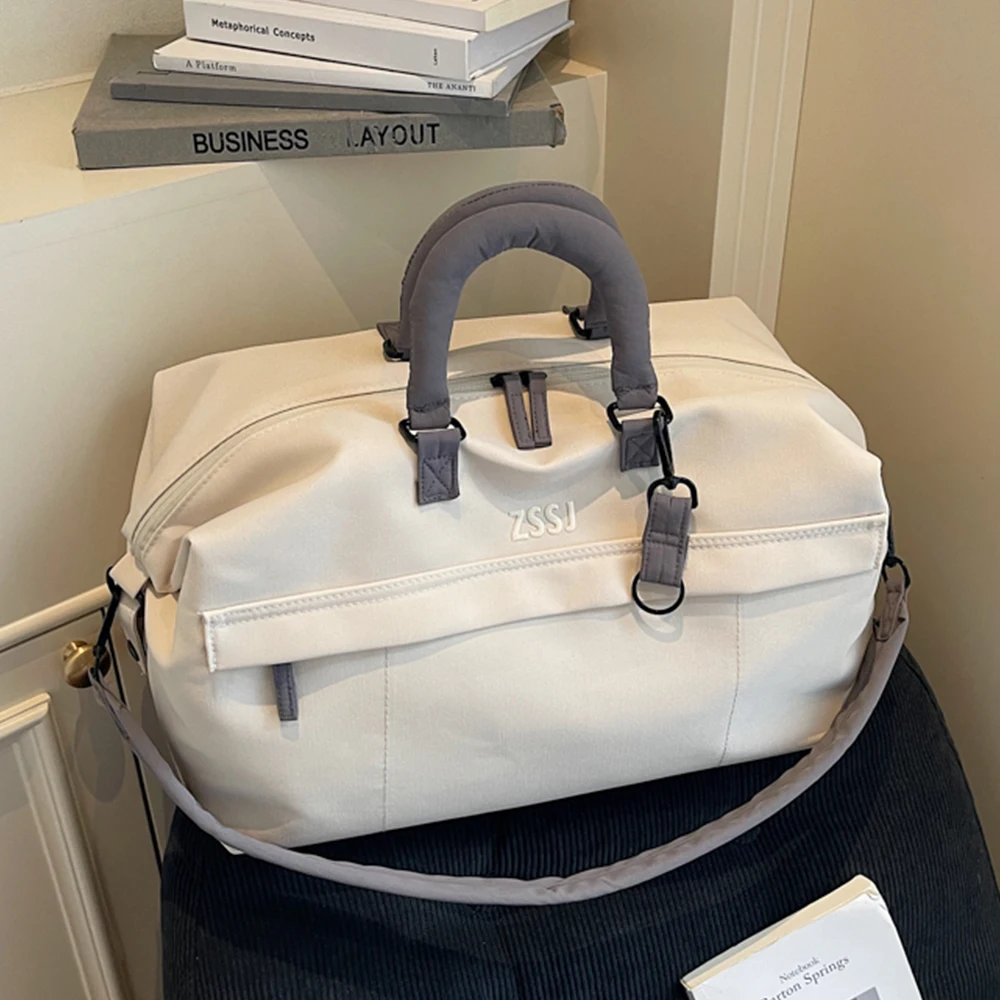 

Спортивная сумка для женщин, спортивная сумка для путешествий с мокрым карманом, легкая спортивная сумка для ручной клади, водонепроницаемая спортивная сумка для фитнеса