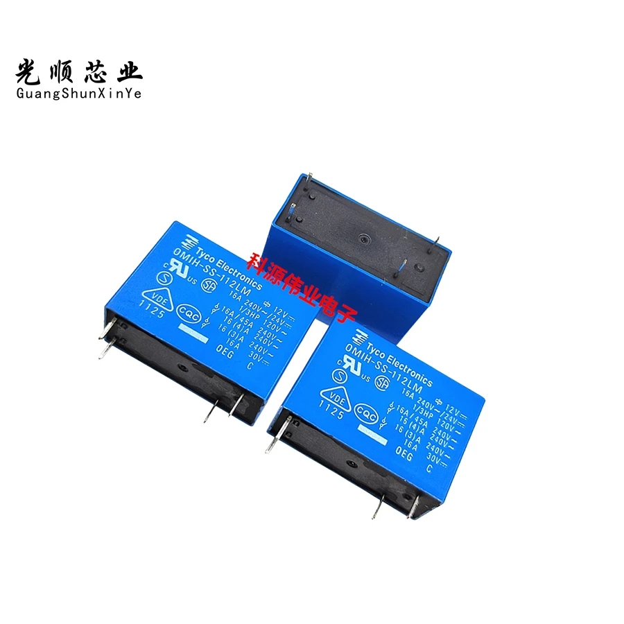 OMIH-SS-112LM OMIH-SS-124LM 12V 24V 4Pin 16A