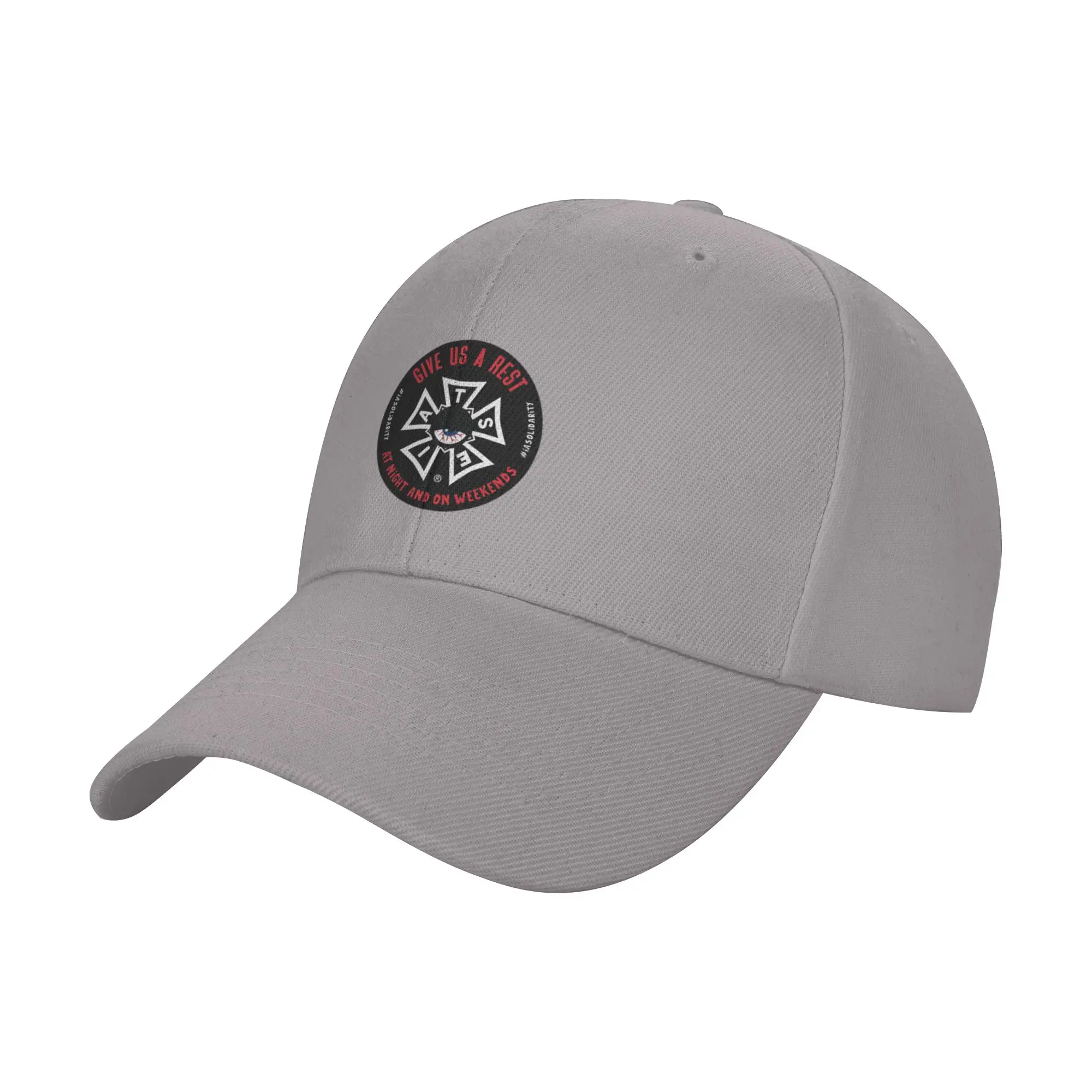 IATSE Give Us A Rest At Night And On Weekends Trendy Baseball Cap Beach Vacation Inner Sweatband Casual Hat