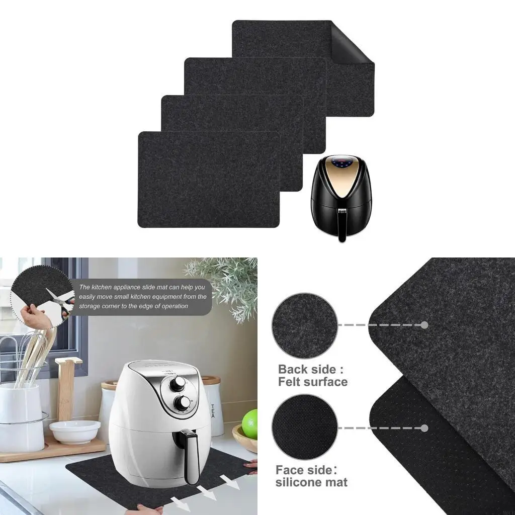 M6CB Felt Sewing Mats Dryer Blanket Laundry Supplies Heat Resistant Pads for Sewing