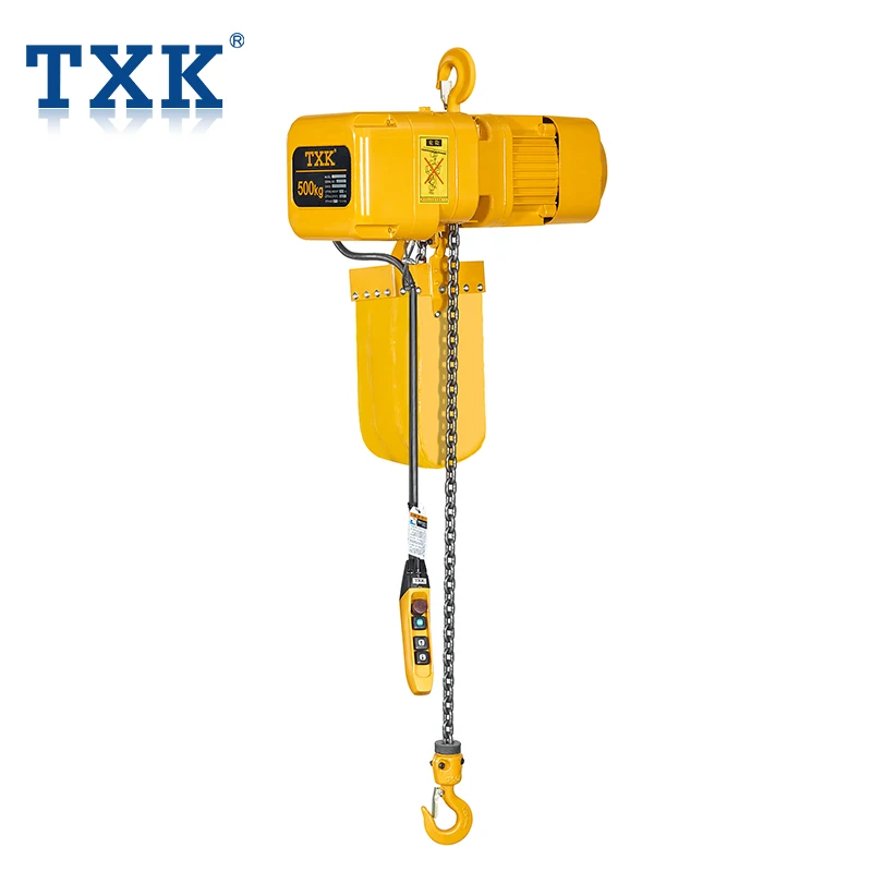 TXK 500kg DHS Mini Electric Chain Hoist with Imported Load Chain