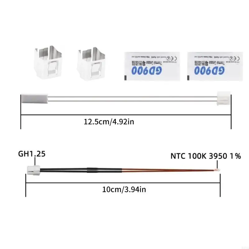 ملحق الطابعة ثلاثية الأبعاد لـ P1P P1S لـ X1C Plate Plate Theramic Ceramic For Hote Hot Hot End E65A #6