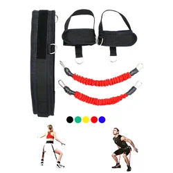 Aptidão bounce trainer corda bandas de resistência equipamentos de exercício basquete tênis corrida perna força agilidade cinta treinamento