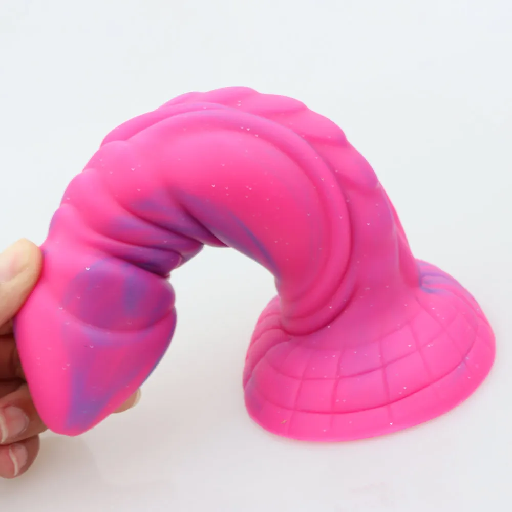 Big Soft Dragon Dildo Anal Toys Monster Cock Realistic Penis Suction Cup Silicone Strapon Dildos For Women Men Dick Masturbator