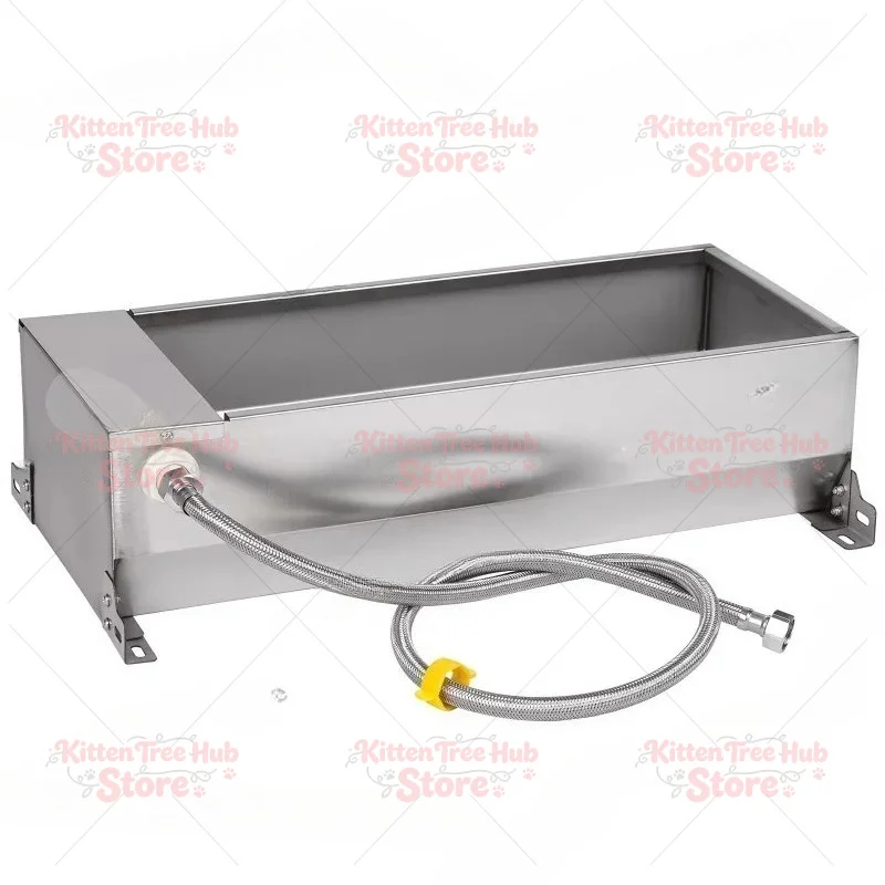 Stainless Steel Automatic Chicken, Duck and Goose Drinking Trough, Cow and Sheep Drinking Fountain with Float