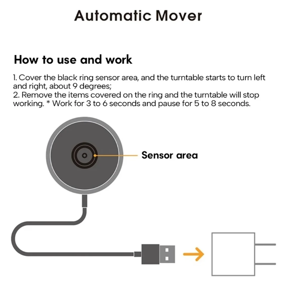 Mouse Jiggler Mouse Shaker Mechanical Mouse Mover Automatic Running for Laptop Screen Anti-Sleep Undetectable