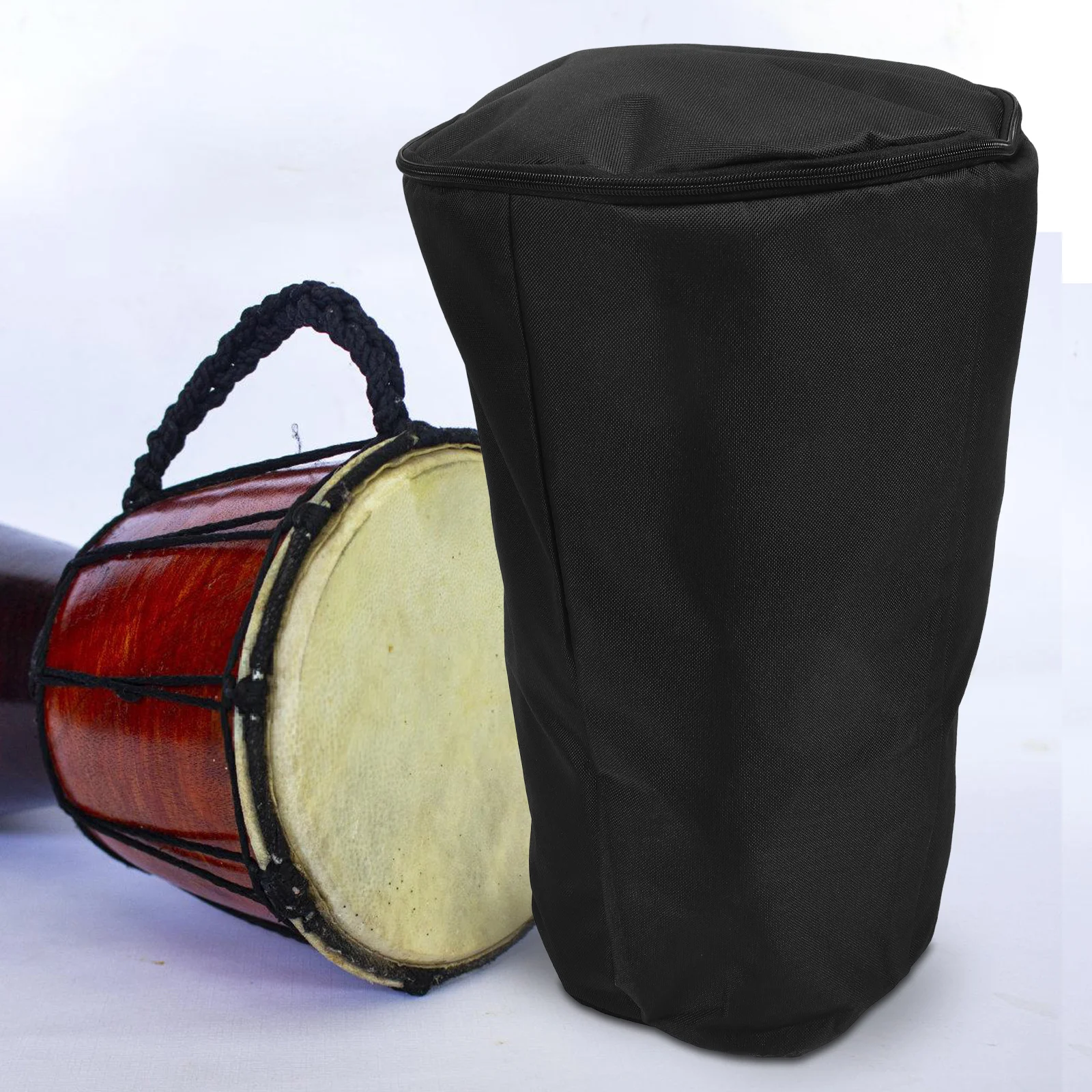 

African Drum Bag 10 Inch Oxford Cloth Backpack Hand Drum Carry Case Large Capacity Storage Pouch Musical Instrument Accessory