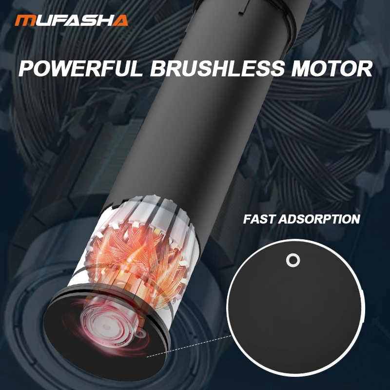 Imagem -06 - Mufasha-ventosa Elétrica Bomba Ventosa Heavy Duty Ventosa Acessórios