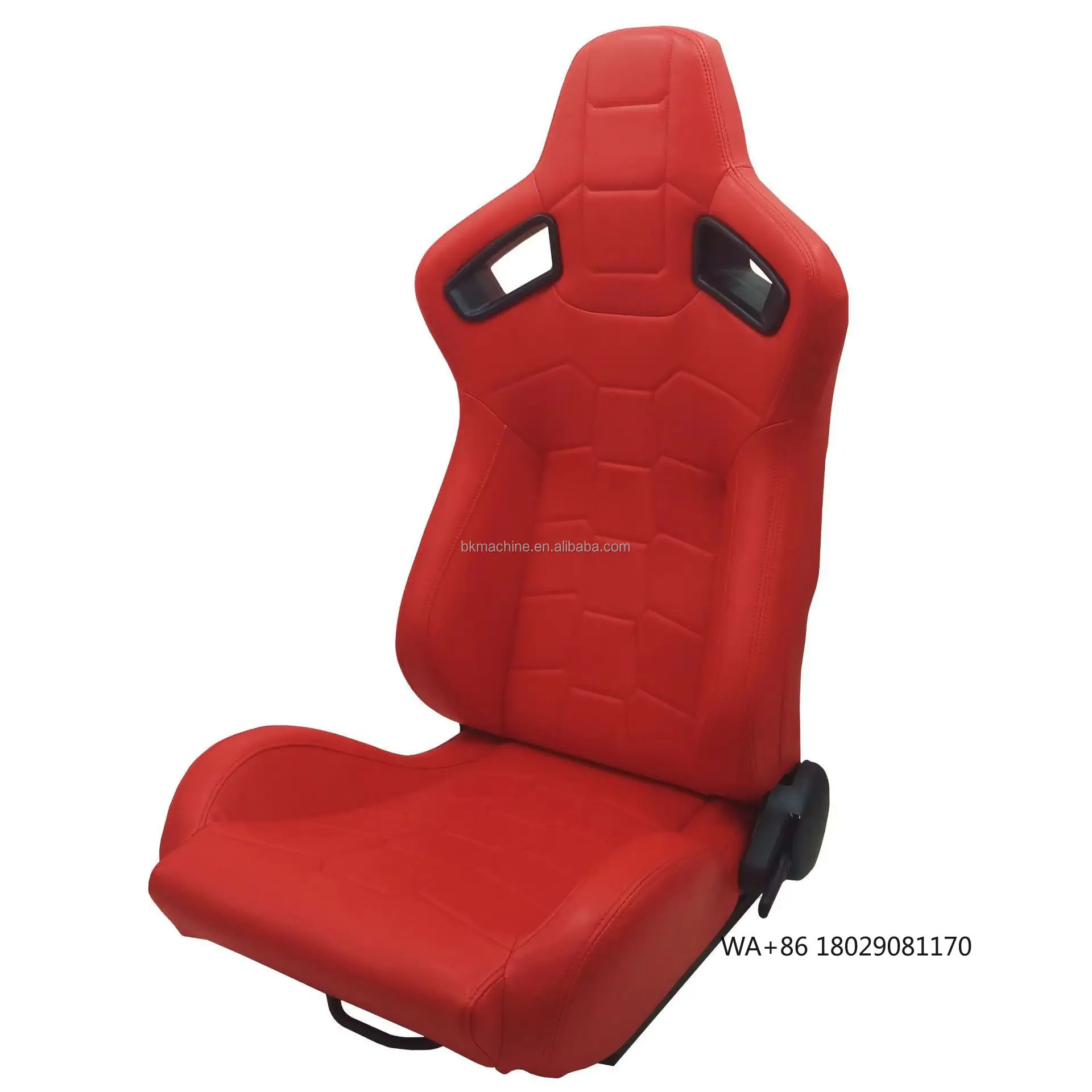 

Universial Black Gradation Race Car Seats Fiberglass Recline Adjustable Slider Bucket Seats Sports Racing Bucket Seat With LOGO