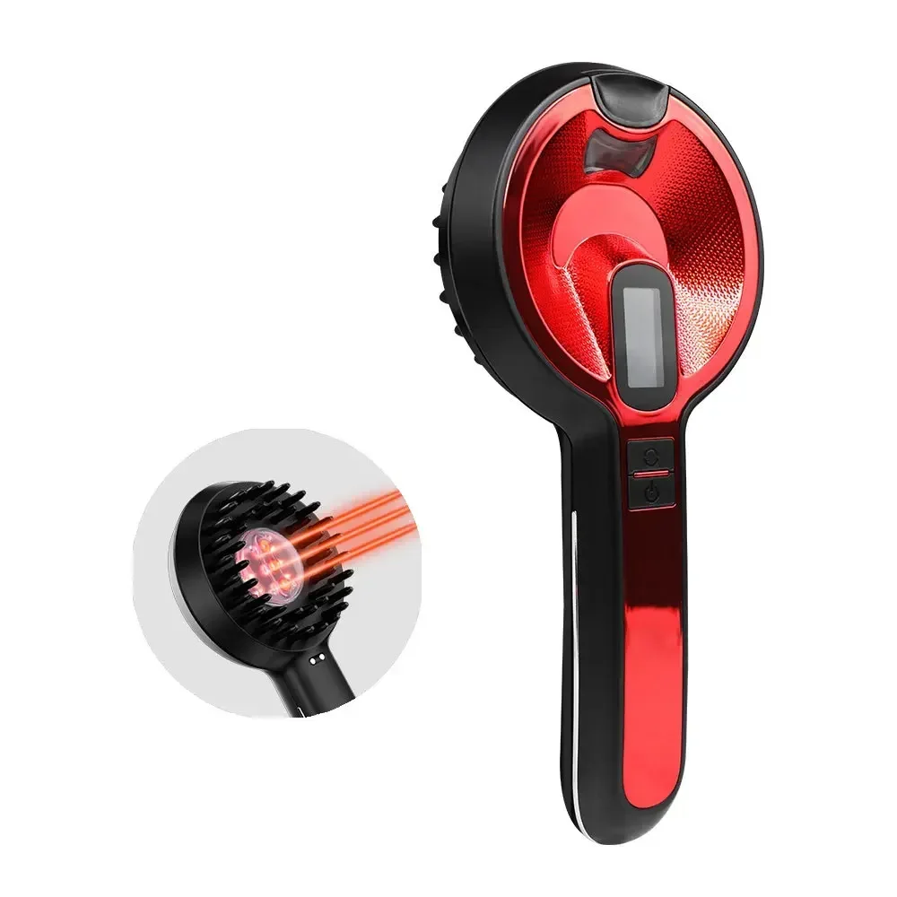 Head massage comb Infrared vibrating hair growth comb Scalp