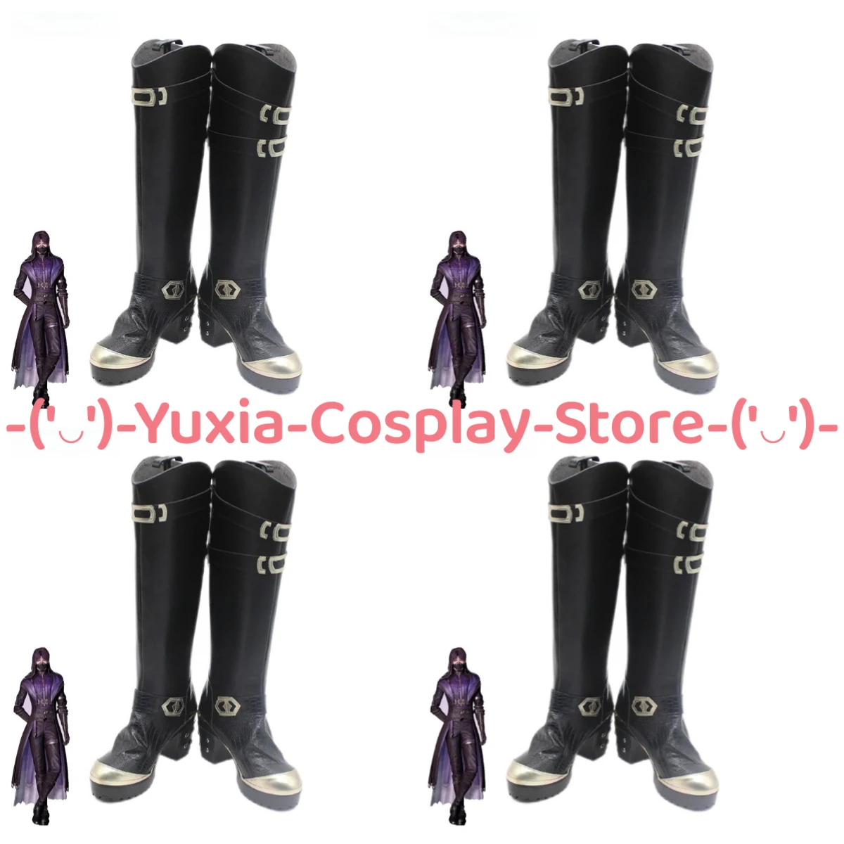 

Юксиакосплей! Обувь для косплея «Любовь и глубокий косплей» Rafayel, реквизит для игрового персонажа, ботинки из искусственной кожи, карнавальный костюм на Хэллоуин