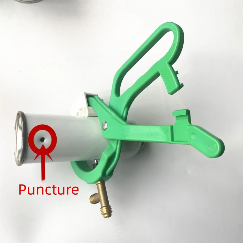 R12 Opening Valve Car Air Conditioning Bottle Opener Anti-slip Easy To Grip R134A Refrigeration Bottle Opener Wrench Convenient