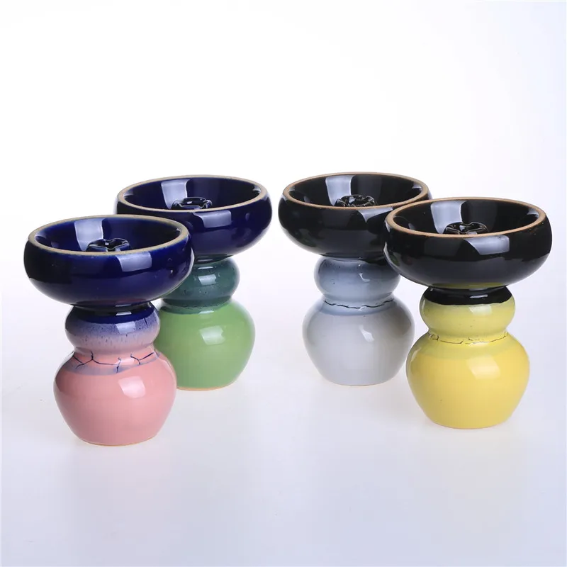 Colorful Ceramic Hookah Bowl Phunnel Shisha Head Narguile Accessories Hookah Top