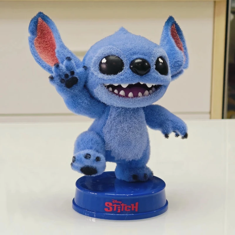 

Hottoys Genuine Ht Disney Stitch Cosbaby Cosb1132 1133 Say Hello Sitting Stitch Flockingaction Figure Kawaii Stitch Doll Gifts