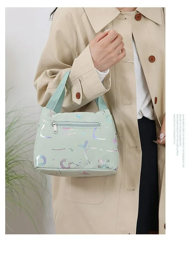 اليابان وكوريا حقيبة صغيرة محمولة تغيير حقيبة الهاتف المحمول حقيبة قماش قنب جديدة المرأة بينتو حقيبة الأم حقيبة ملابس صغيرة حقيبة اليد المرأة