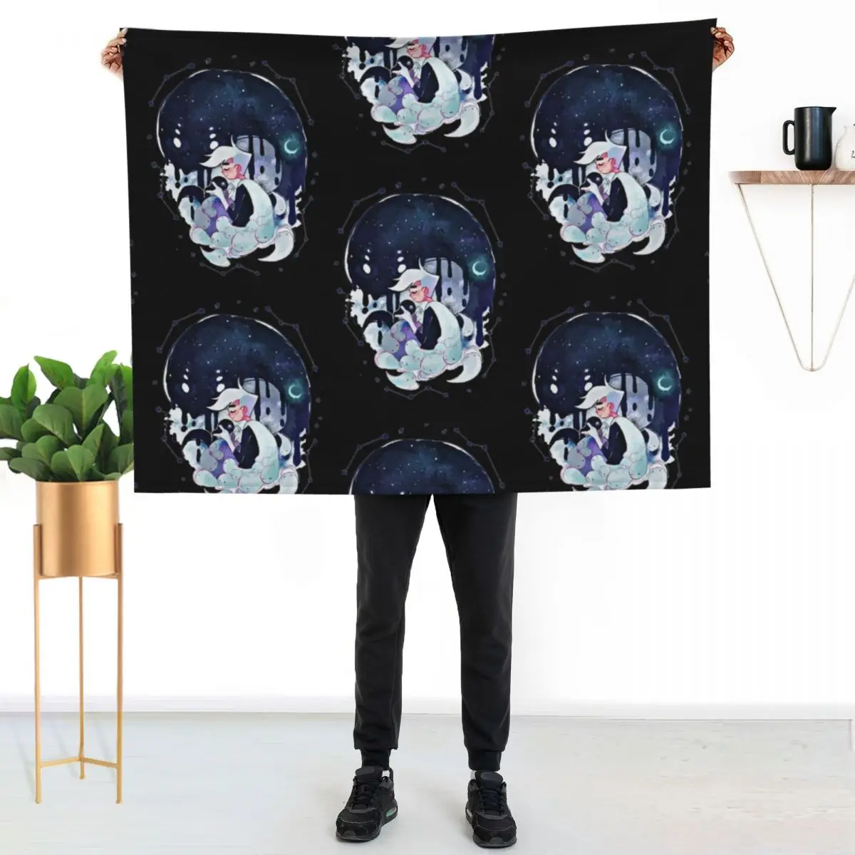 

Danny phantom Throw Blanket Cozy Throw Blanket Birthday Gift for Him Her