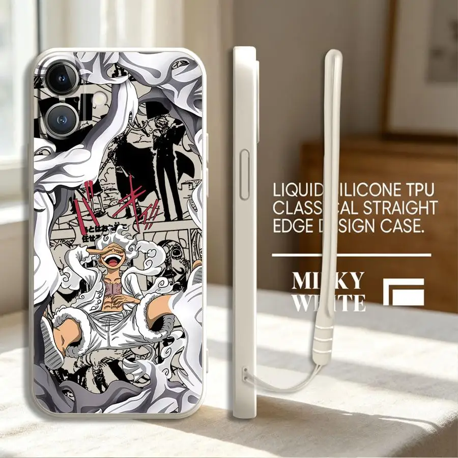 Phone Cover Case for Apple iPhone 18 Pro Max 18Pro O-One Piece Luffy 5 Gear