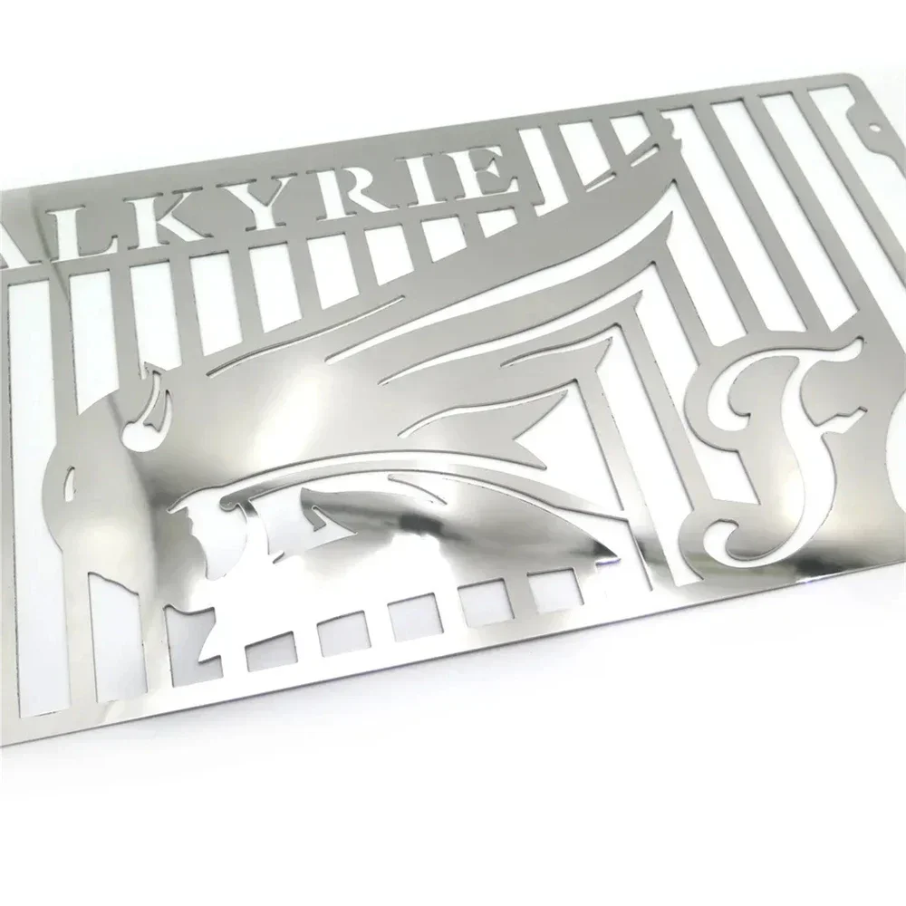 Motorcycle Radiator Guard for Honda VALKYRIE GL1500 All Years Chrome Aftermarket Accessory & Part Stainless Grille Protector