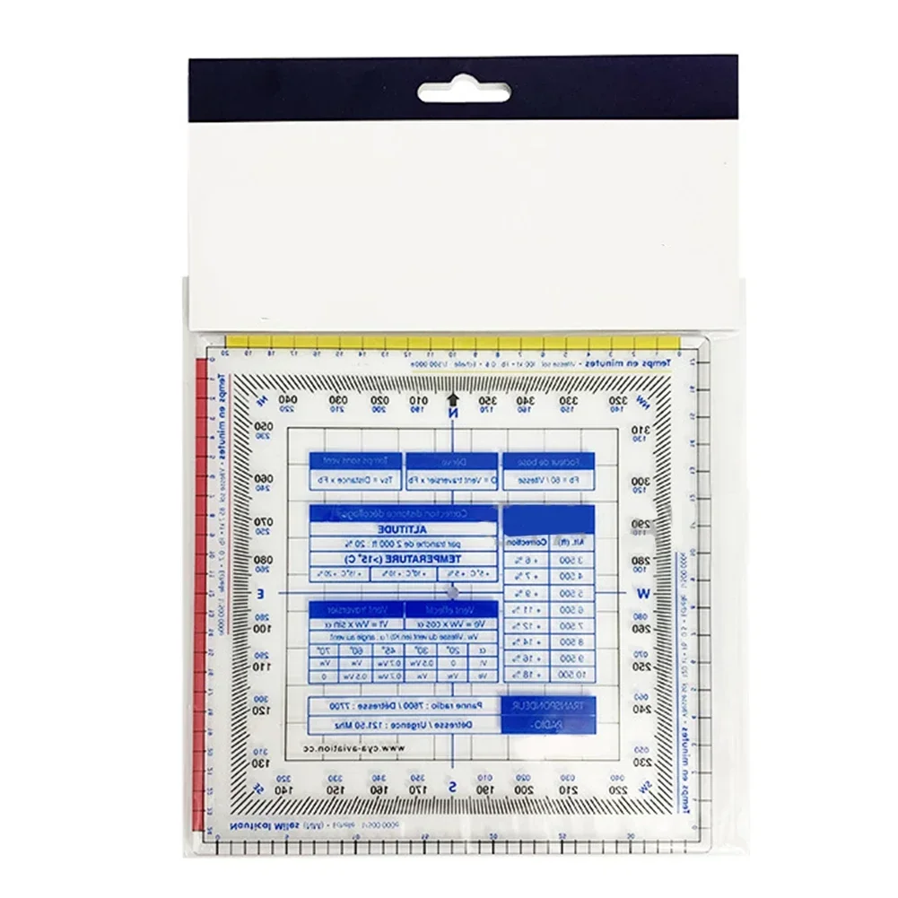 

1PCS Protractor Land Navigation Protractor Coordinate Scale Protractor Map Aviation Navigation Ruler Map Protractor Tool Parts