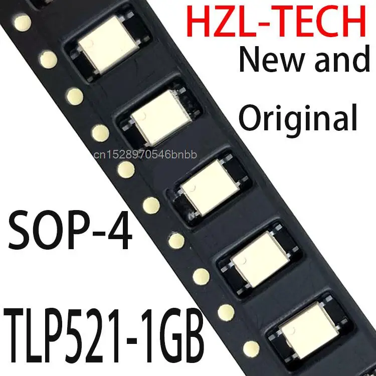 10PCS New and Original  SOP4 TLP521-1 SOP TLP521 P521-GB P521 SMD new and original IC TLP521-1GB