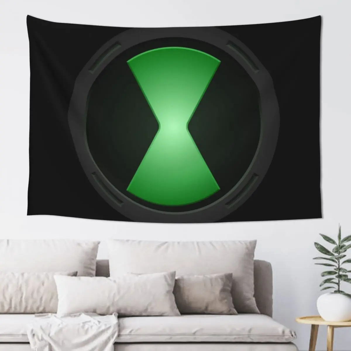 Omnitrix Face Tapestry Decoration Aesthetic Wall Deco Wall Decor Hanging Aesthetics For Room Tapestry