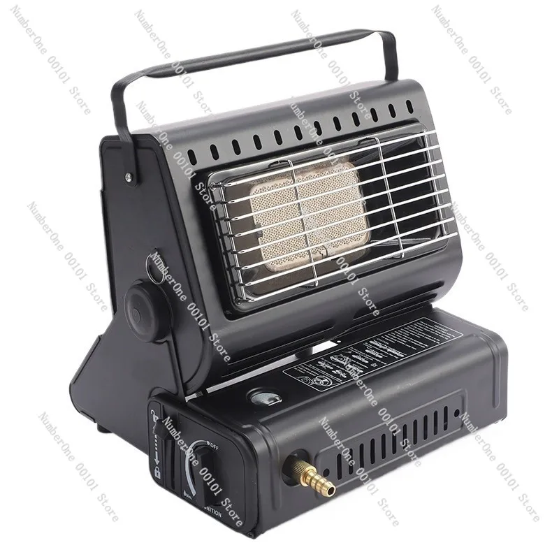 Portable Outdoor Gas Stove,Compact Dual-purpose Gas Burner,High-efficiency Portable Stove for Camping,Hiking
