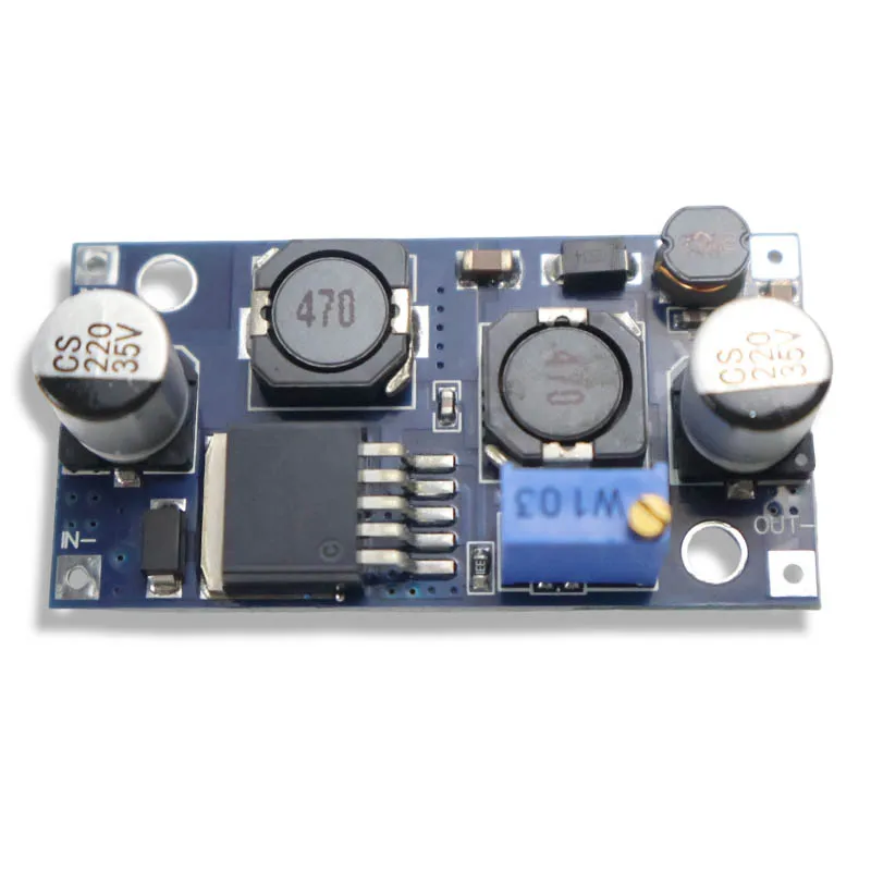 XL6009 DC-DC Boost-Buck Module 4A 400KHz 5-32V to 1.25-35V Adjustable Voltage Regulator Power Supply High Efficiency DIY