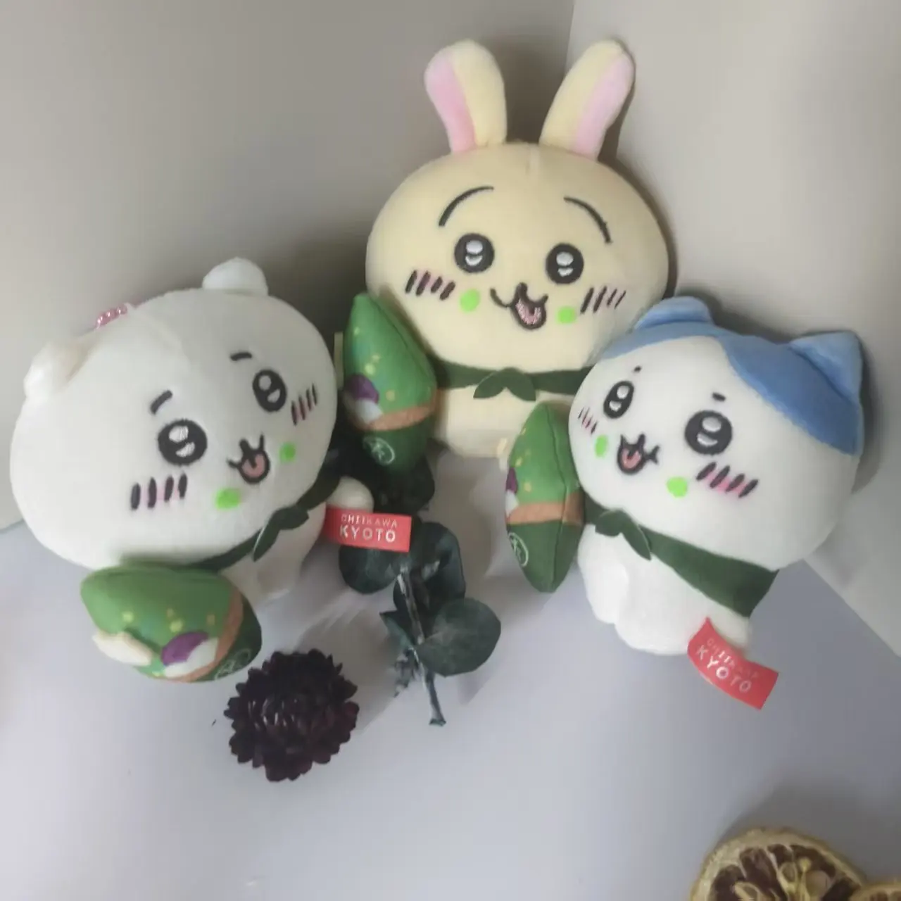 

Chiikawa Usagi Hachiwara Kyoto Matcha плюшевая кукла милый брелок кулон мягкая игрушка для детей коллекционеров украшение стола подарок