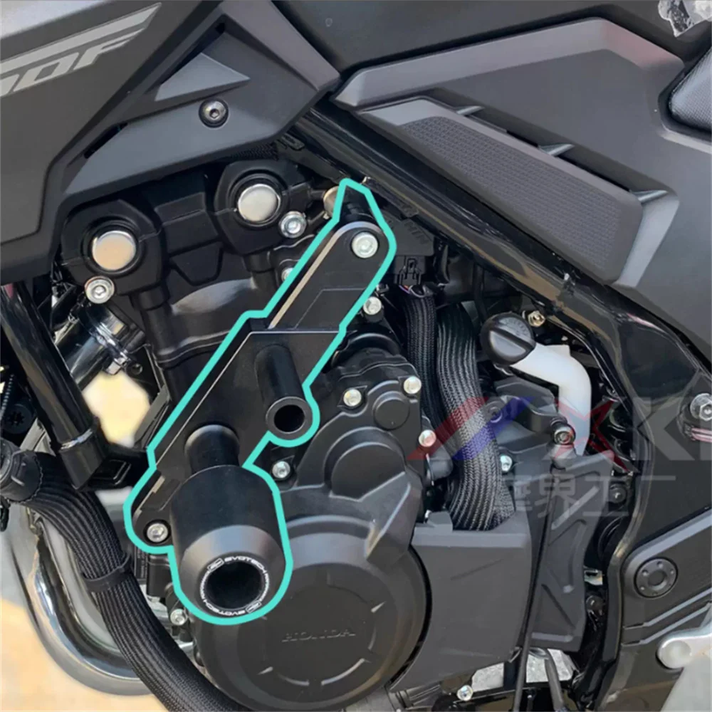 

For Honda CB400F CB 400F bumper aluminum alloy anti fall protection competitive bar modification protection frame accessories