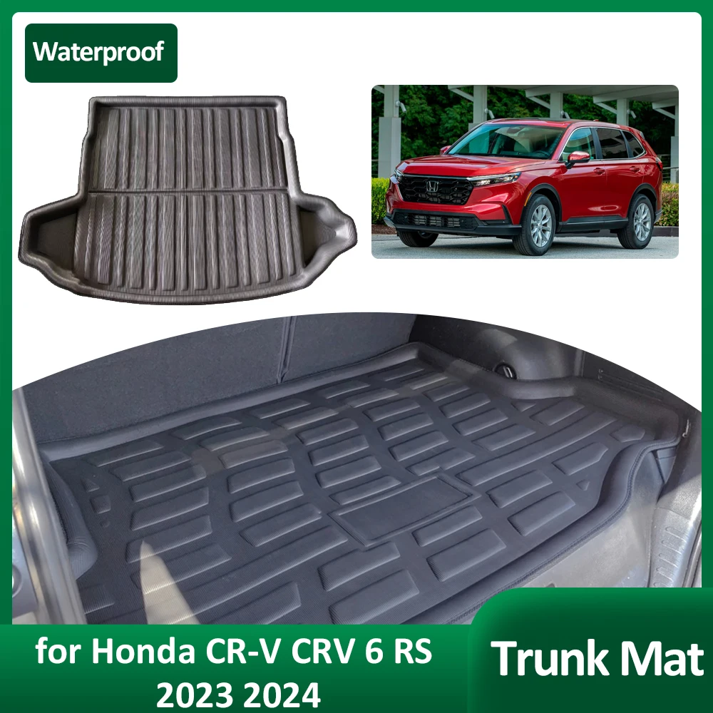 

Car Trunk Mat for Honda CR-V CRV 6 RS 2023 2024 2025 Tray Waterproof Rear Part Luggage Rug Cargo Boot Pad Liner Cover Accessorie