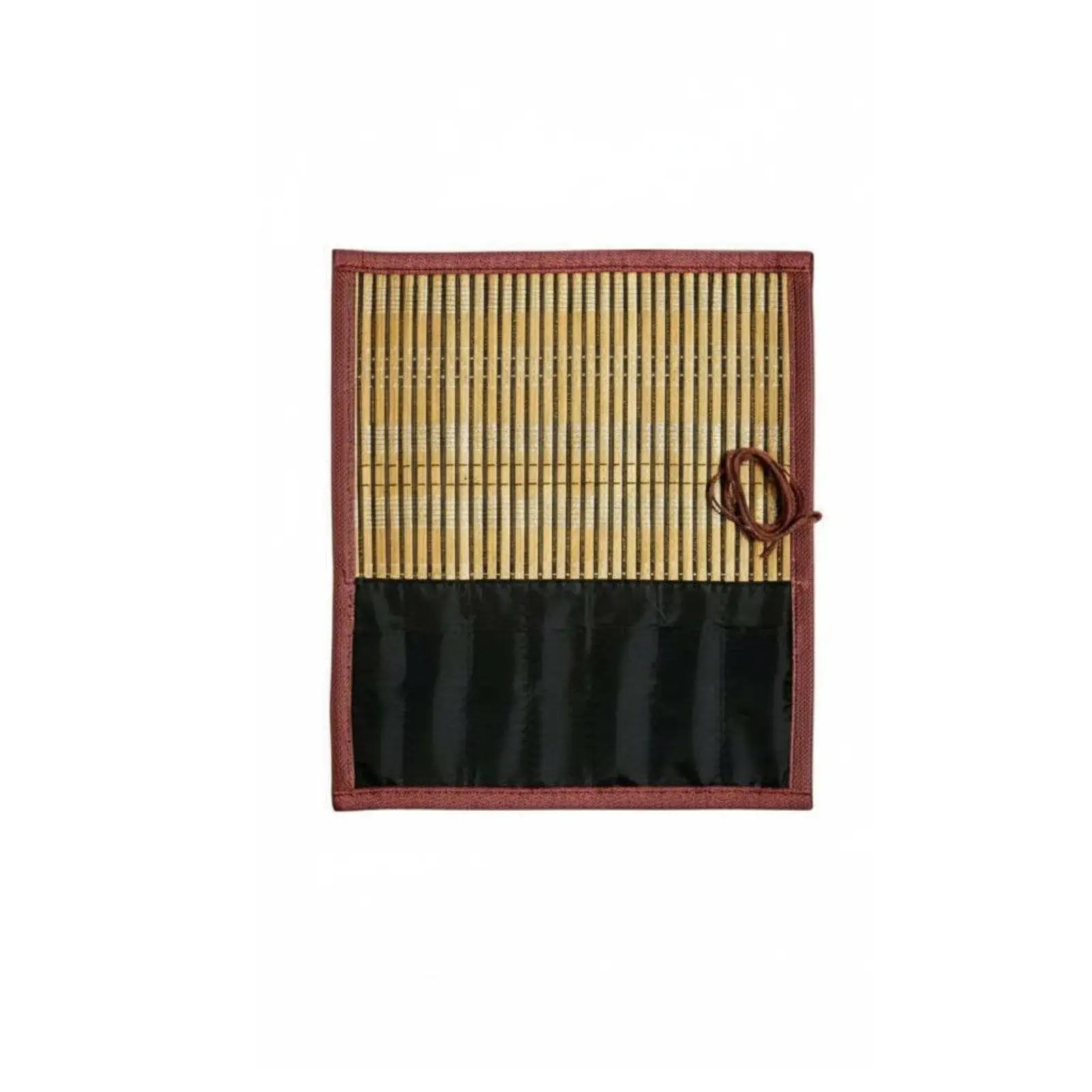 Calligraphy Brush Roll Large Capacity Chinese Brush Storage Mat Portable for Calligraphers, Art Students, Travel
